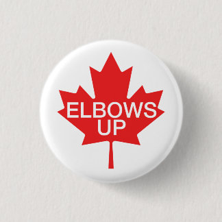 Badge Rond 2,50 Cm Bouton Elbows Up