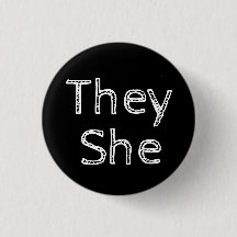 Bouton Elle Pronounouns
