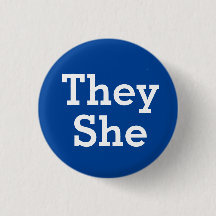 Bouton Elle Pronounouns
