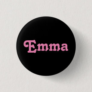 Badge Rond 2,50 Cm Bouton Emma