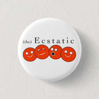 Badge Rond 2,50 Cm Bouton enthousiaste de pain d'épice