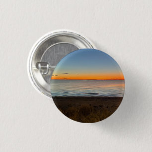 Badge Rond 2,50 Cm Bouton épinglé de photo du coucher de soleil à Fal