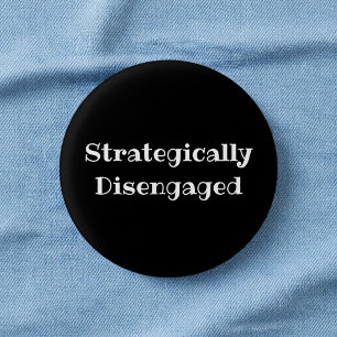 Badge Rond 2,50 Cm Bouton épinglé drôle de bureau stratégiquement dés