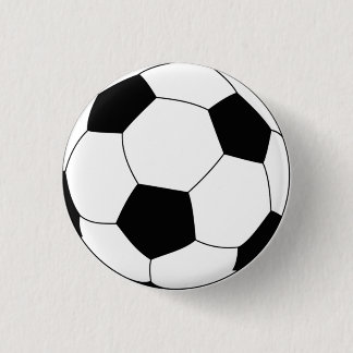 Badge Rond 2,50 Cm Bouton épingle rond de balle de football
