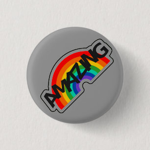 Badge Rond 2,50 Cm Bouton extraordinaire