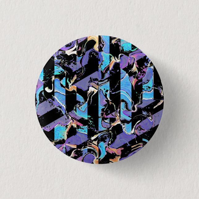 Badge Rond 2,50 Cm Bouton Eyesore (Devant)