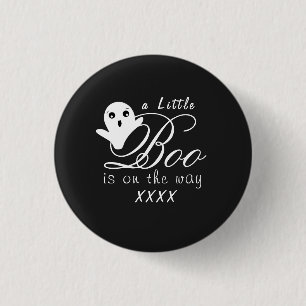Badge Rond 2,50 Cm Bouton Faire-part bébé Halloween