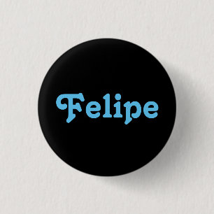 Badge Rond 2,50 Cm Bouton Felipe