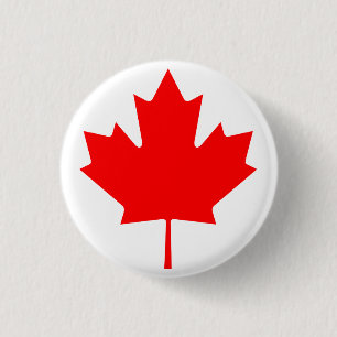 Badge Rond 2,50 Cm Bouton feuille d'érable joli Drapeau canada Produi