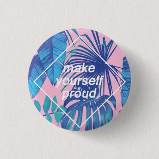 Badge Rond 2,50 Cm Bouton Fier