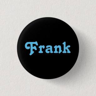 Badge Rond 2,50 Cm Bouton Frank