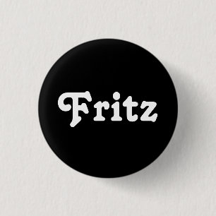 Badge Rond 2,50 Cm Bouton Fritz