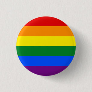 Badge Rond 2,50 Cm Bouton gai de drapeau