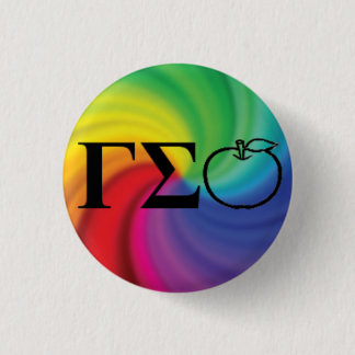 Badge Rond 2,50 Cm Bouton gamma de pommes de sigma