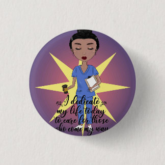 Badge Rond 2,50 Cm Bouton Gestionnaire des Coques infirmiers