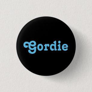 Badge Rond 2,50 Cm Bouton Gordie