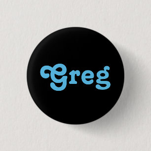 Badge Rond 2,50 Cm Bouton Greg