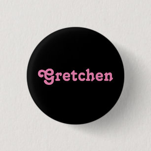 Badge Rond 2,50 Cm Bouton Gretchen