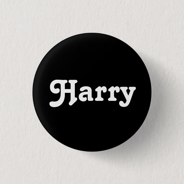 Badge Rond 2,50 Cm Bouton Harry (Devant)