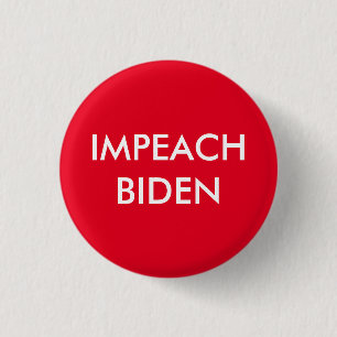 Badge Rond 2,50 Cm Bouton Impeach Joe Biden Pinback