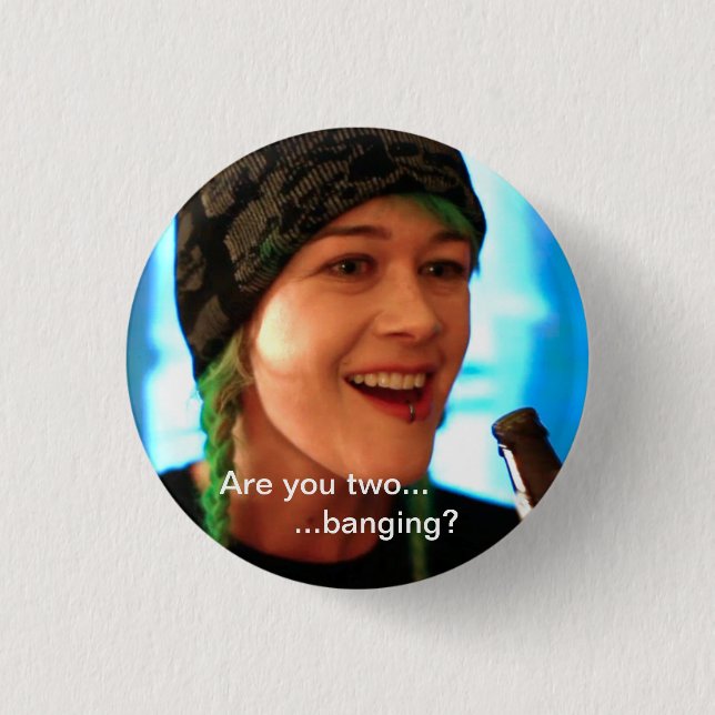 Badge Rond 2,50 Cm Bouton inadéquat de Wendy (Devant)