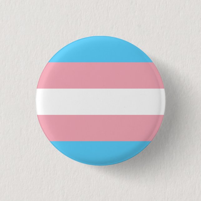 Badge Rond 2,50 Cm Bouton indicateur transgenre (Devant)