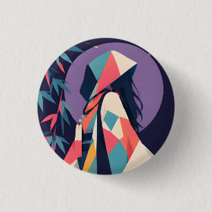 Badge Rond 2,50 Cm Bouton inspiré d'anime à collectionner 10 Secret a
