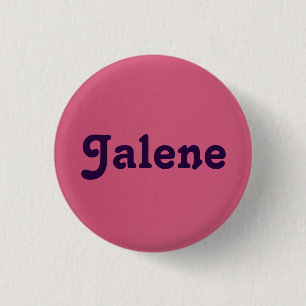 Badge Rond 2,50 Cm Bouton Jalene