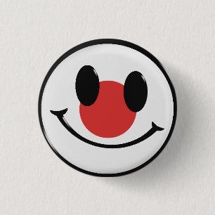 Badge Rond 2,50 Cm Bouton Japon