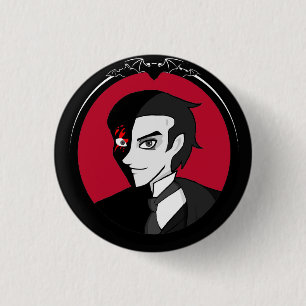 Badge Rond 2,50 Cm Bouton John Seward BRW