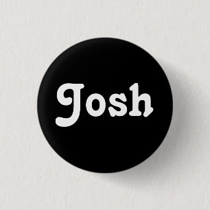 Badge Rond 2,50 Cm Bouton Josh