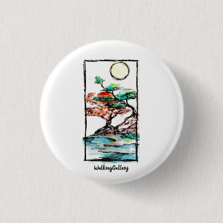 Badge Rond 2,50 Cm Bouton Jour