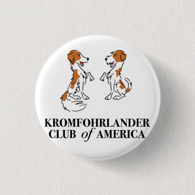 Badge Rond 2,50 Cm Bouton KCOA (Devant)