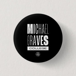 Badge Rond 2,50 Cm Bouton Kean MGC