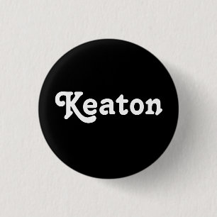Badge Rond 2,50 Cm Bouton Keaton