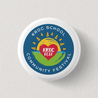 Badge Rond 2,50 Cm Bouton KrocFest