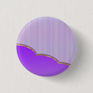 Badge Rond 2,50 Cm Bouton Lavender