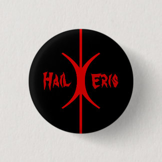 Badge Rond 2,50 Cm Bouton Main rouge d'Eris