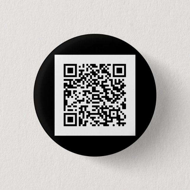 Badge Rond 2,50 Cm Bouton mit eigenem QR Code (Devant)