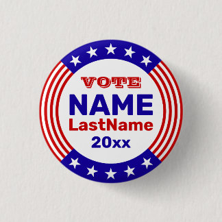Badge Rond 2,50 Cm Bouton Modèle de campagne personnalisée pour les é