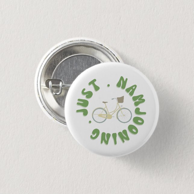Badge Rond 2,50 Cm Bouton Namjooning (Devant & derrière)
