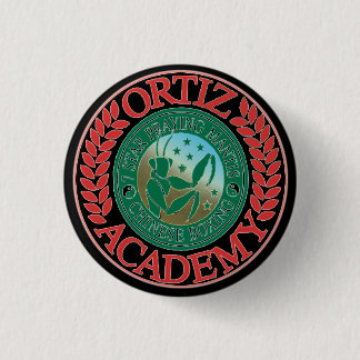 Badge Rond 2,50 Cm Bouton noir OCBA