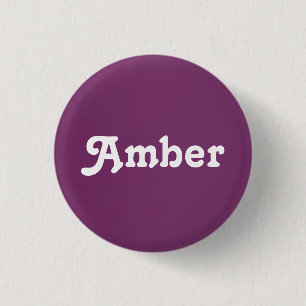 Badge Rond 2,50 Cm Bouton orange