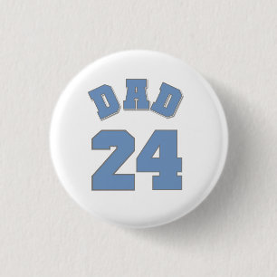 Badge Rond 2,50 Cm Bouton Papa 2024