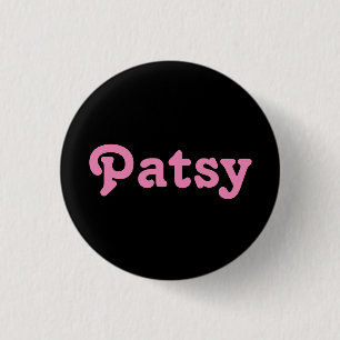 Badge Rond 2,50 Cm Bouton Patsy