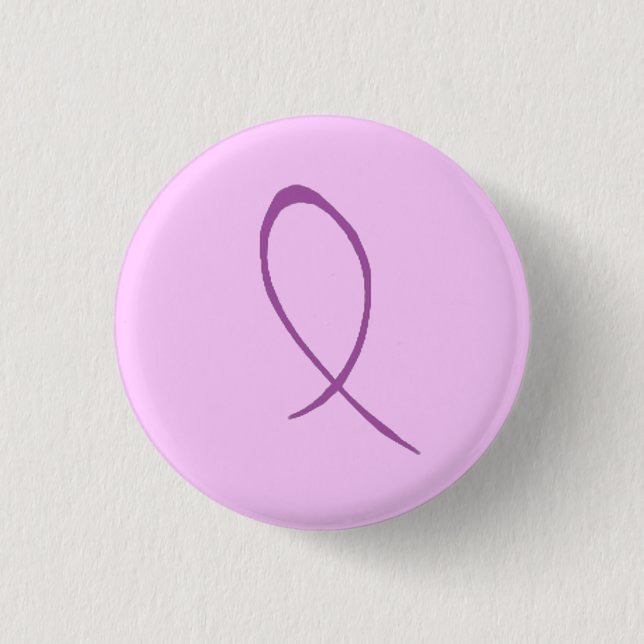 Badge Rond 2,50 Cm Bouton personnalisable de conscience d'épilepsie (Devant)