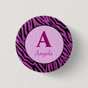 Badge Rond 2,50 Cm bouton personnalisé avec votre nom