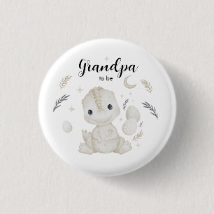 Badge Rond 2,50 Cm Bouton personnalisé Cute Boho Dinosaure futur gran