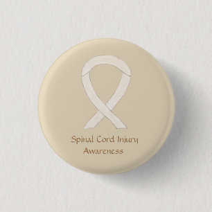 Badge Rond 2,50 Cm Bouton personnalisé de sensibilisation aux blessur