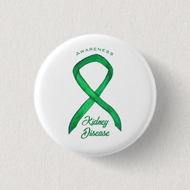 Badge Rond 2,50 Cm Bouton personnalisé de sensibilisation aux maladie (Devant)